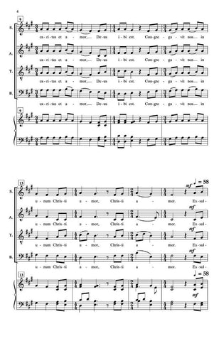 HL08501631 - Gjeilo Ubi Caritas (SATB) Default title
