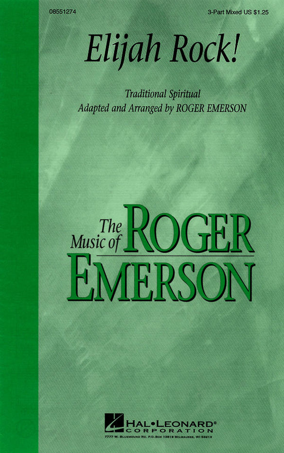 HL08551274 - Roger Emerson: Elijah Rock! 3-Part Default title