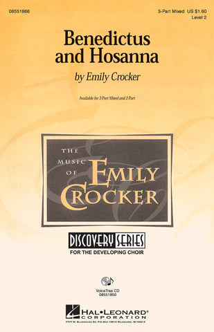 HL08551866 - Emily Crocker: Benedictus and Hosanna (3-Part) Default title