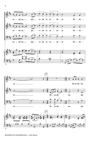 HL08551866 - Emily Crocker: Benedictus and Hosanna (3-Part) Default title