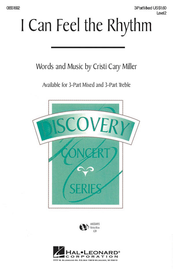 HL08551892 - Cristi Cary Miller: I Can Feel the Rhythm SAB Default title