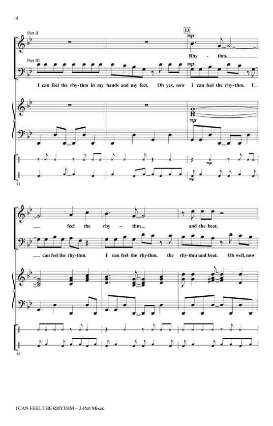 HL08551892 - Cristi Cary Miller: I Can Feel the Rhythm SAB Default title