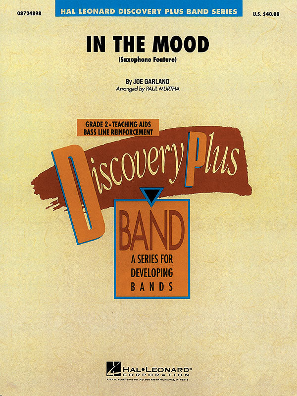 HL08724898 - In the Mood: Discovery Plus Concert Band Default title