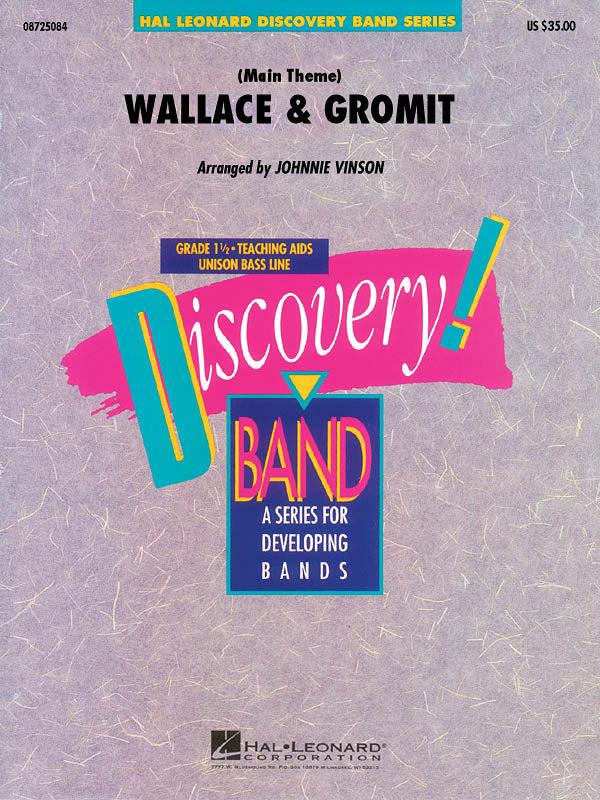 HL08725084 - Wallace & Gromit: Discovery Concert Band Default title