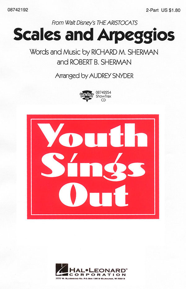 HL08742192 - Scales and Arpeggios (The Aristocats) - 2-Part A1