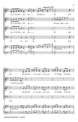 HL08745310 - Queen: Bohemian Rhapsody (SATTBB) Default title
