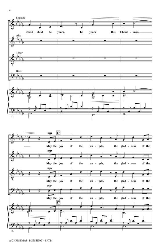 HL08750096 - Philip Stopford: A Christmas Blessing (SATB) Default title
