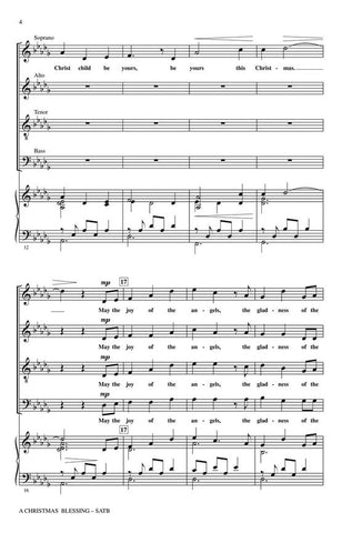 HL08750096 - Philip Stopford: A Christmas Blessing (SATB) Default title