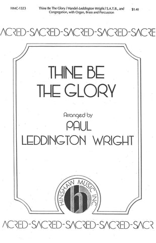 HMC1323 - Handel - Thine Be the Glory - SATB Default title