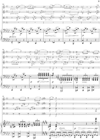 HN251 - Brahms Piano Quintet F Minor (Score and Parts) Default title