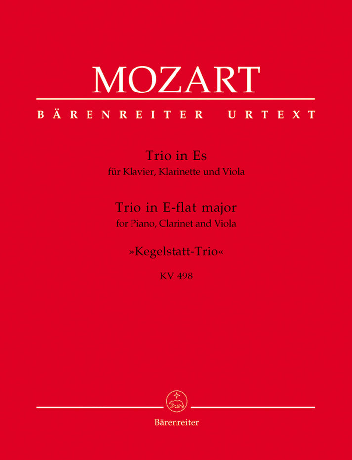 BA5325 - Piano Trio In E-Flat K498 (Kegelstatt) Default title