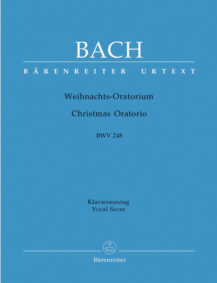 BA5014-90 - Bach Christmas Oratorio (BWV 248) Vocal Score Paperback Default title