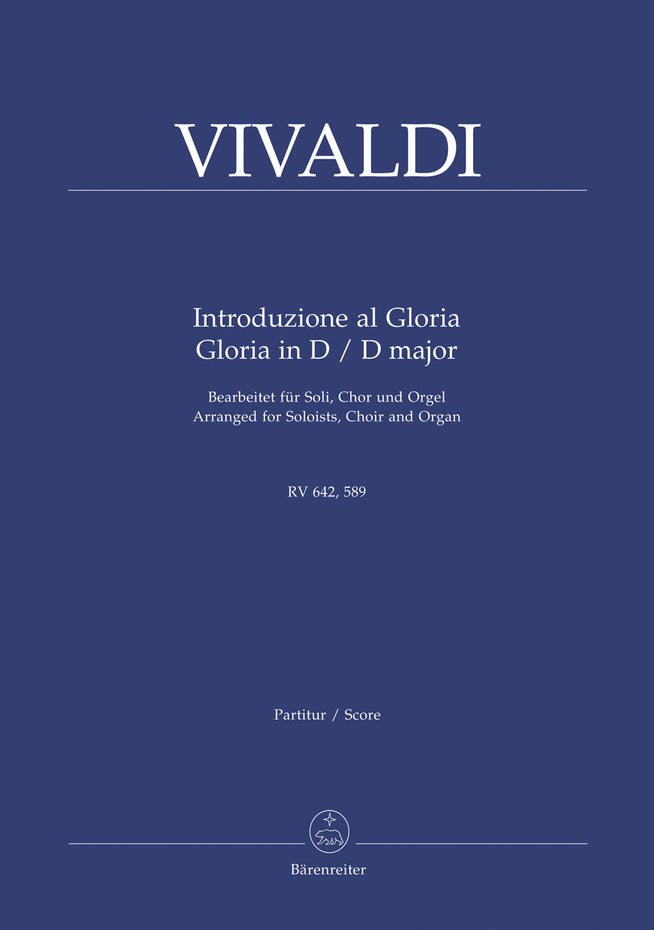 BA7515 - Vivaldi Introduzione Al Gloria Gloria In D Major (Rv 642, 589) Default title