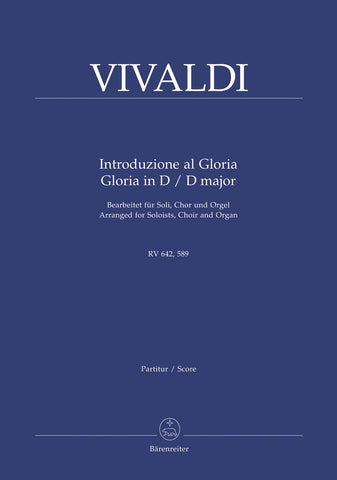 BA7515 - Vivaldi Introduzione Al Gloria Gloria In D Major (Rv 642, 589) Default title