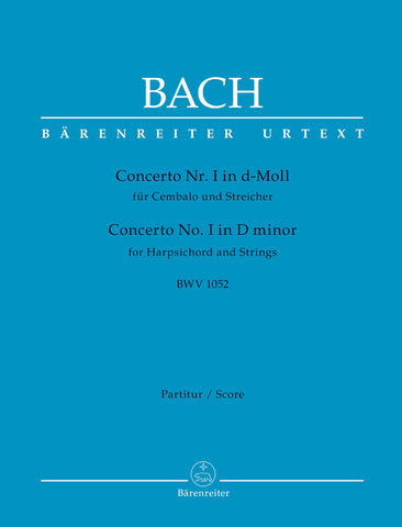 BA5224 - Concerto for Keyboard No.1 In D Minor (BWV 1052) Score Default title