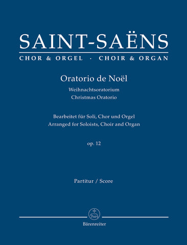 BA7514 - Saint-Saens Christmas Oratorio Op 12 Vocal Score Default title