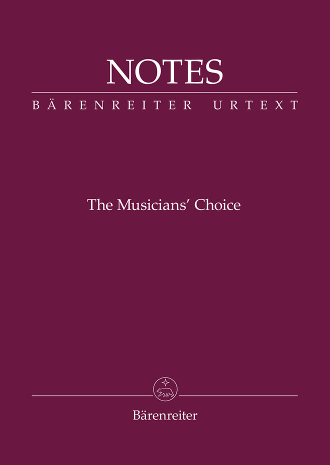 BA8100-31 - Barenreiter Notes Manuscript and Notebook Beethoven - Aubergine