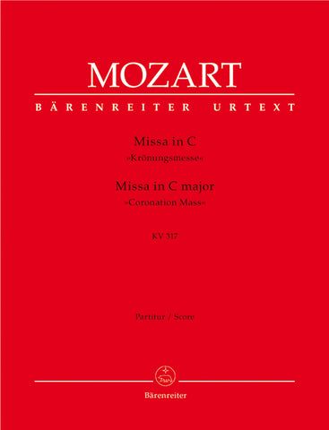 BA4880 - Mozart Mass In C K317 (Coronation Mass) Full Score Default title