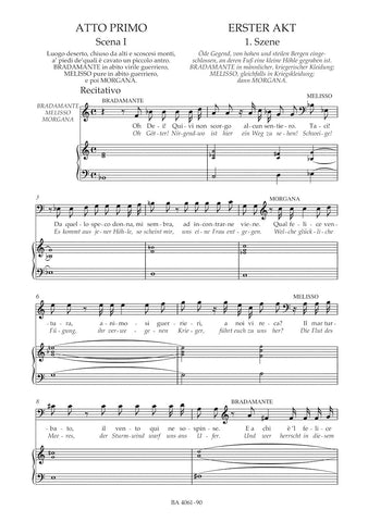 BA4061-90 - Handel Alcina (HWV 34) (Urtext/Vocal Score) Default title