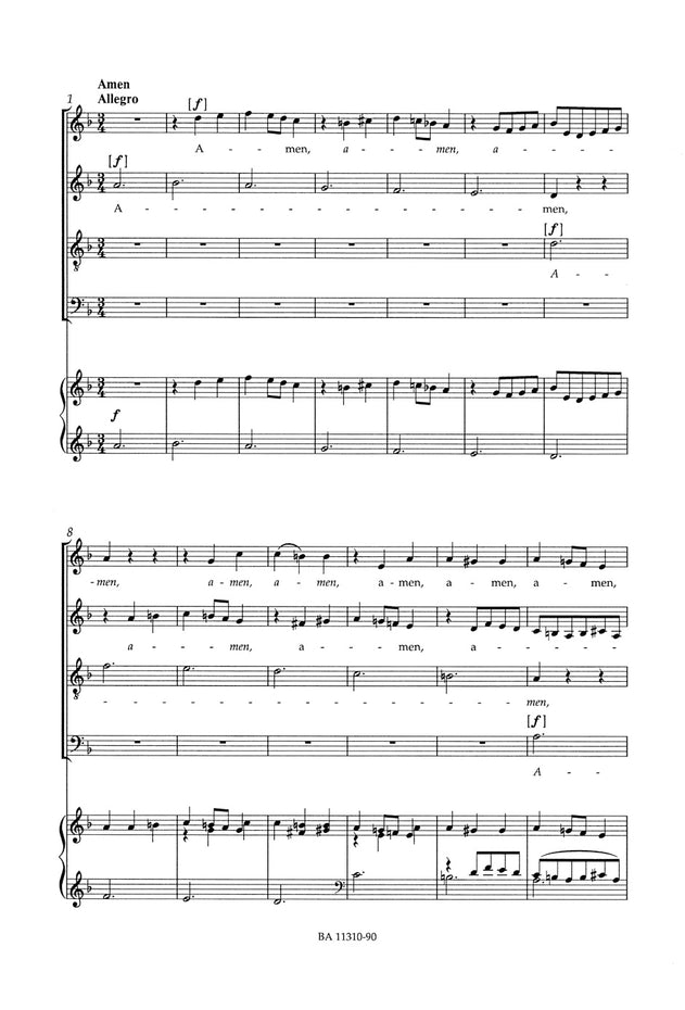 BA11310-90 - Mozart Requiem Vocal Score Urtext - new completion Default title