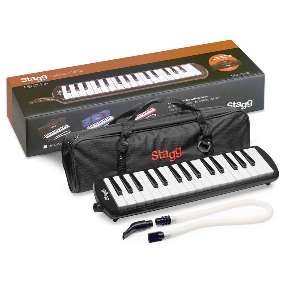 Stagg 32 note melodica Black