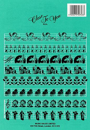 AM32053 - Close to You (They long to be) SSA and piano Default title