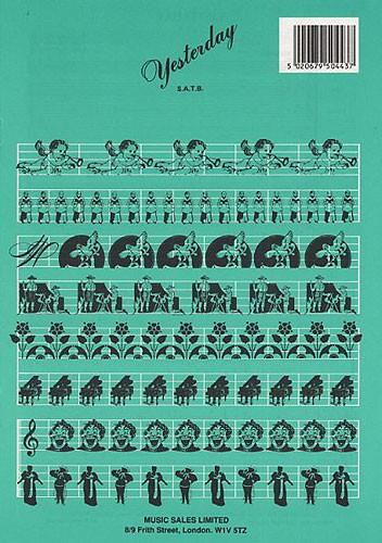 AM32616 - The Beatles: Yesterday SATB Default title