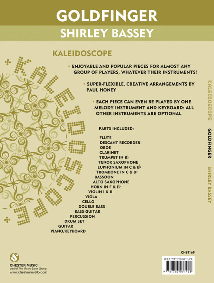 CH81169 - Kaleidoscope: Goldfinger (The James Bond Collection) Default title