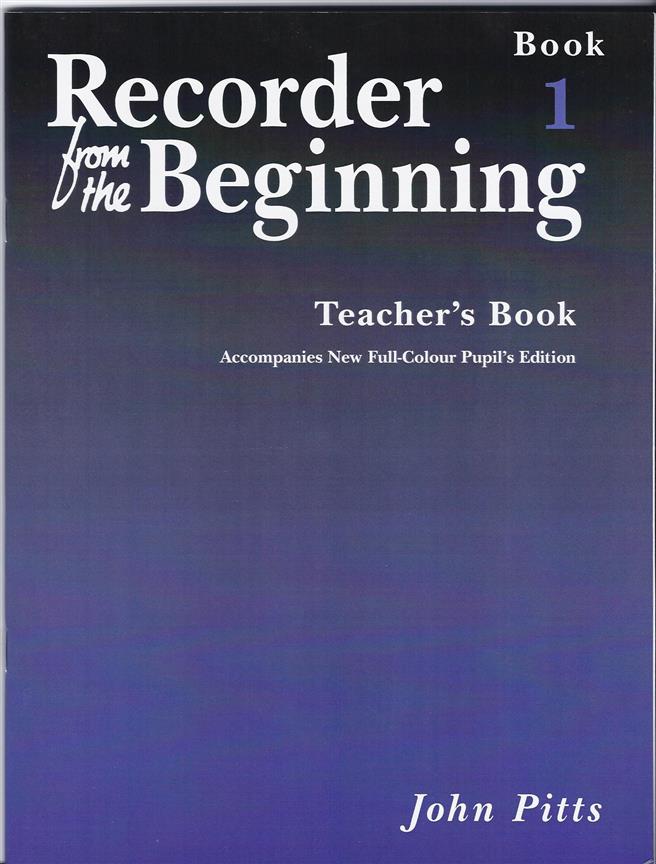 EJ10098 - Recorder From the Beginning : Teacher's Book 1 Default title