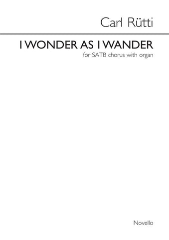 NOV040118 - Carl Rutti: I Wonder As I Wander SATB Default title