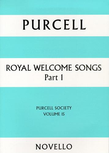 NOV151102 - Purcell Society Volume 15 - Royal Welcome Songs Part 1 Default title