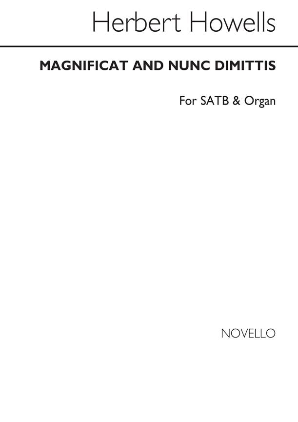 NOV290289 - Herbert Howells: Magnificat and Nunc Dimittis (Collegium Regale) Default title