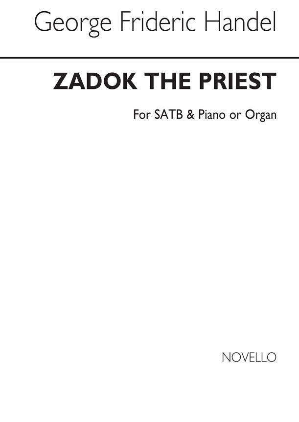 NOV290704 - Handel Coronation Anthem No.1 'Zadok the Priest' (7-Part Choir) Default title