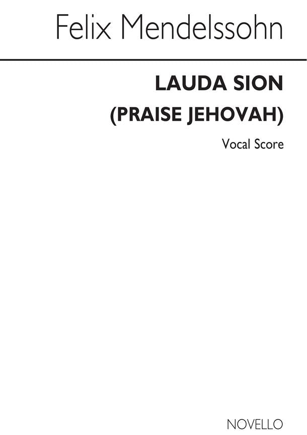 NOV950286 - Lauda Sion - vocal score Default title