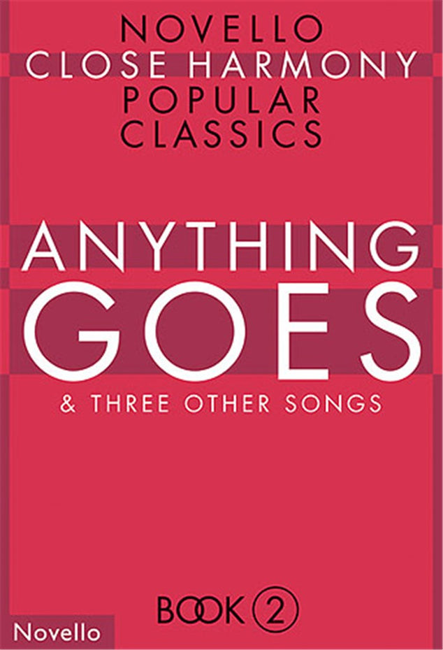 NOV955064 - Novello Close Harmony Book 2: Anything Goes Default title