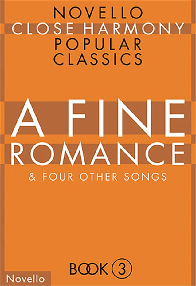 NOV955075 - Novello Close Harmony Book 3: A Fine Romance Default title