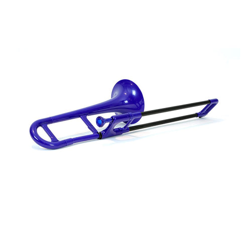 PBONE2BL - pBone plastic Eb alto trombone Blue