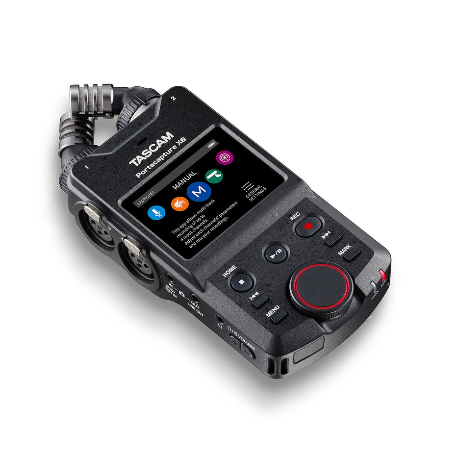 PORTACAPTURE-X6 - Tascam Portacapture X6 high-resolution multi-track handheld recorder Default title