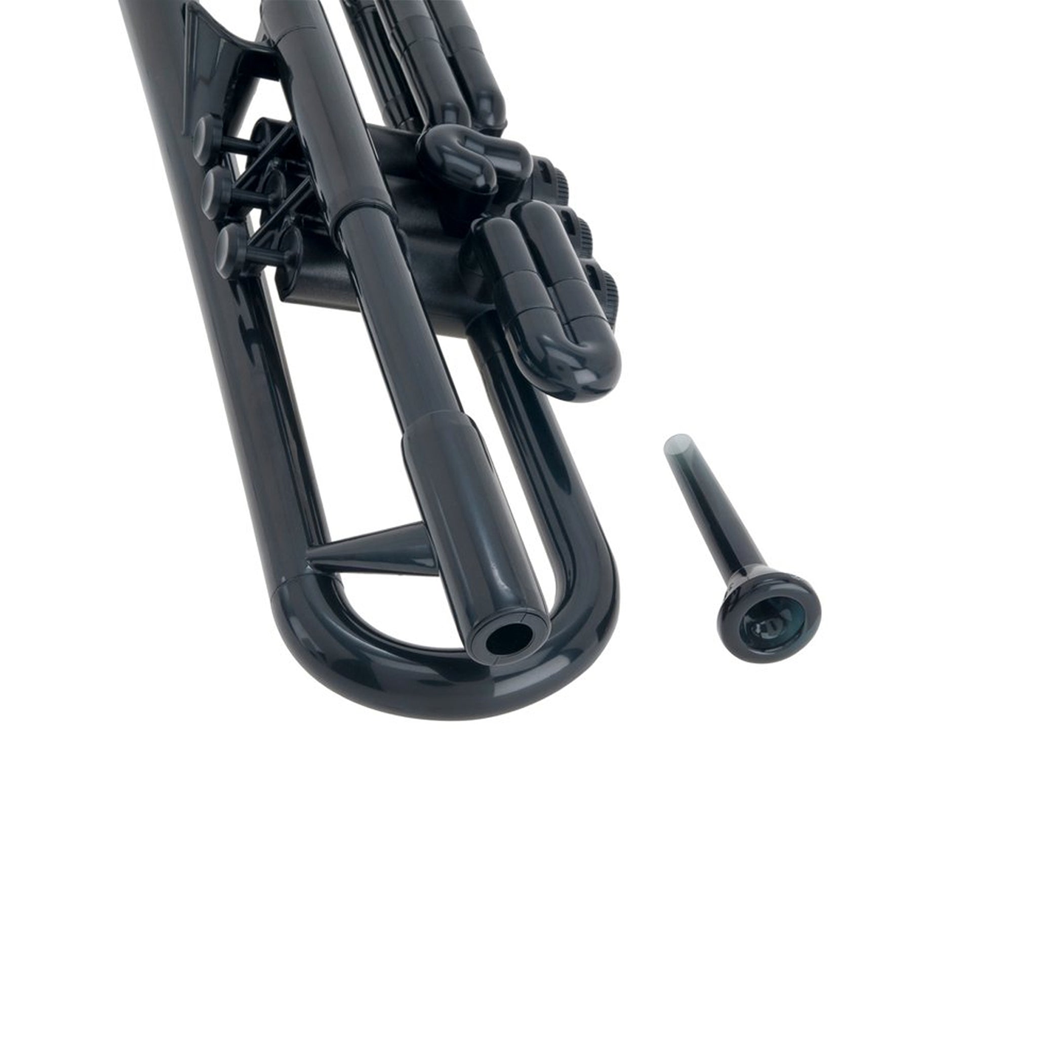 PTRUMPET-BK - pTrumpet plastic Bb trumpet outfit Black / A1