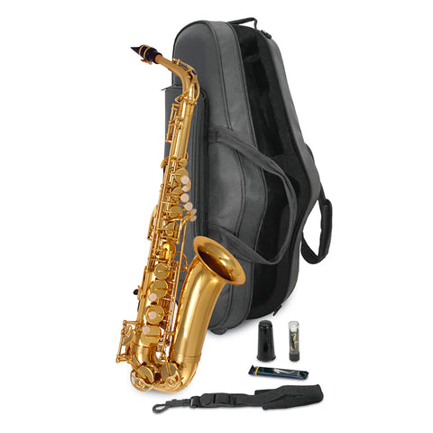 TJ371A-GL - Trevor James Alphasax student Eb alto saxophone outfit Default title