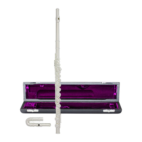TJ33223CD - Trevor James Performer alto flute outfit with curved & straight heads Default title