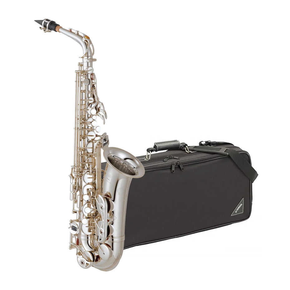 YAS62S - Yamaha YAS62 semi-professional Eb alto saxophone outfit Silver plate