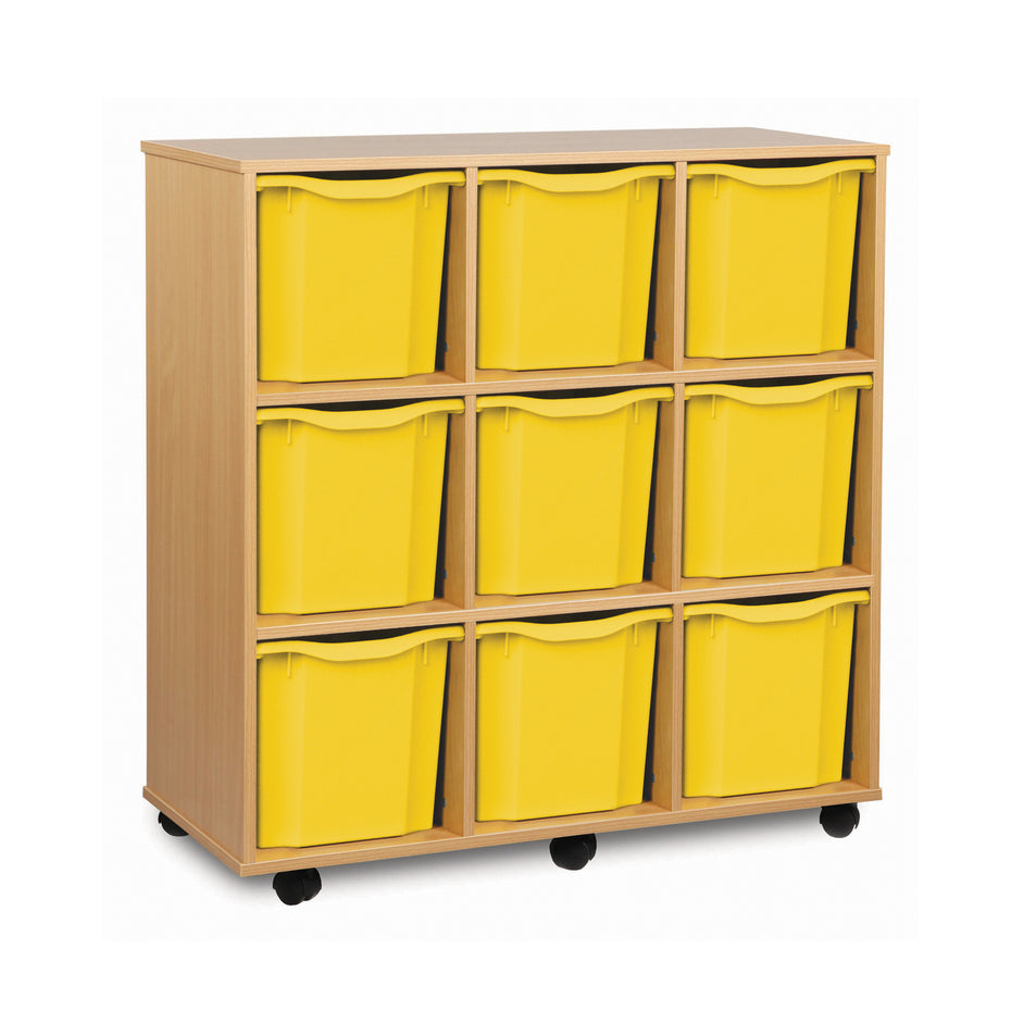 MEQ1061 - Monarch jumbo tray storage unit Storage unit 9 trays (3 x 3)
